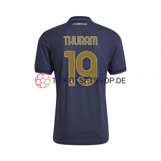 Juventus Turin Lilian Thuram 19 2024-2025 Herren Trikot Ausweich Kurzarm