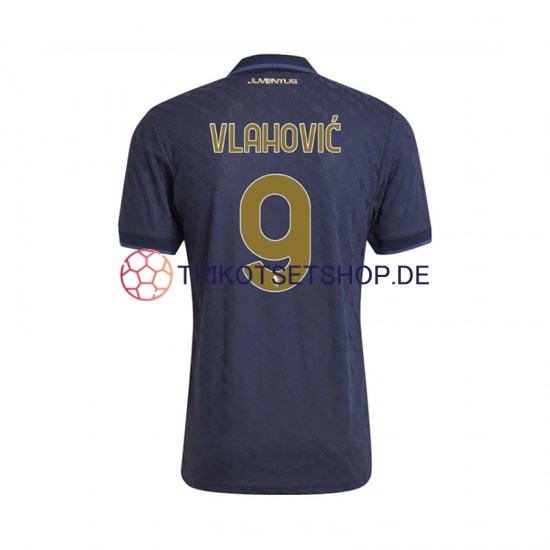 Juventus Turin Vlahovic 9 2024-2025 Herren Trikot Ausweich Kurzarm