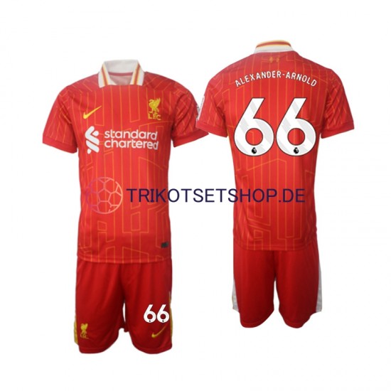 Liverpool Alexander-Arnold 66 2024-2025 Kinder Trikotset Heim Kurzarm