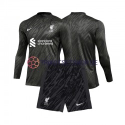 Liverpool Torwart 2024-2025 Kinder Trikotset Heim Langarm