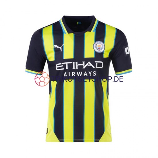 Manchester City 2024-2025 Herren Trikot Auswärts Kurzarm