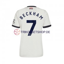 Manchester United Beckham 7 2024-2025 Herren Trikot Ausweich Kurzarm