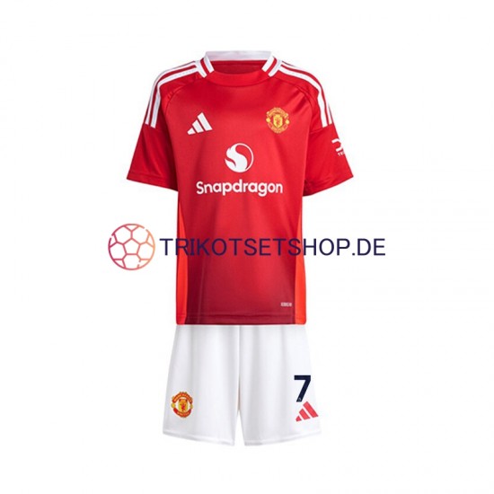 Manchester United Cristiano Ronaldo 7 2024-2025 Kinder Trikotset Heim Kurzarm