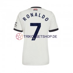 Manchester United Cristiano Ronaldo 7 2024-2025 Herren Trikot Ausweich Kurzarm