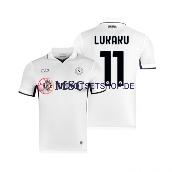 SSC Neapel Lukaku 11 2024-2025 Herren Trikot Auswärts Kurzarm