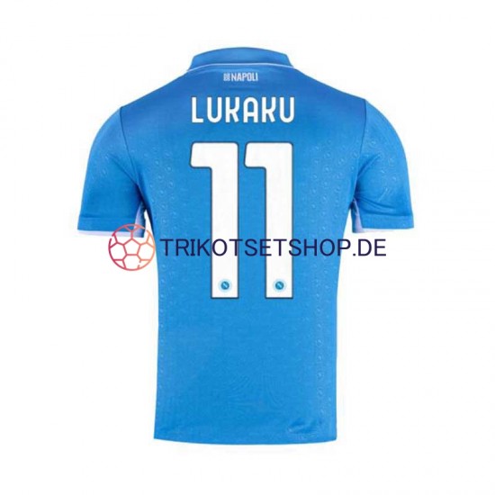 SSC Neapel Lukaku 11 2024-2025 Herren Trikot Heim Kurzarm