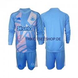 Newcastle United Torwart 2024-2025 Kinder Trikotset Auswärts Langarm