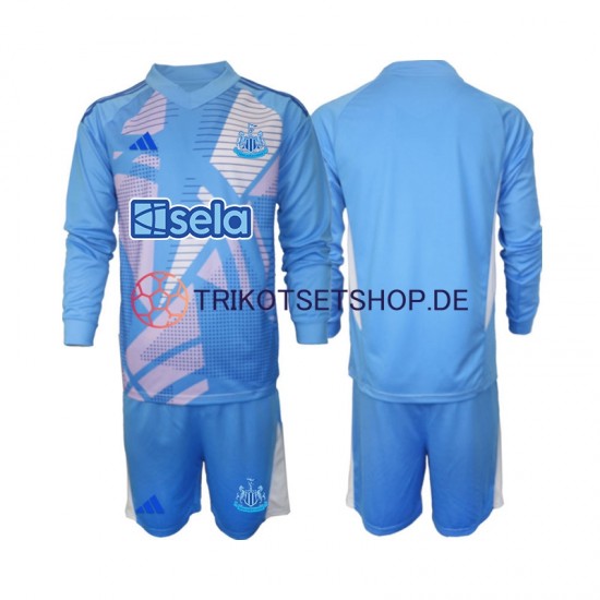 Newcastle United Torwart 2024-2025 Kinder Trikotset Auswärts Langarm