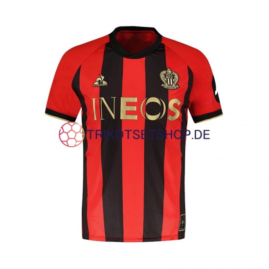 OGC Nizza 2024-2025 Herren Trikot Heim Kurzarm