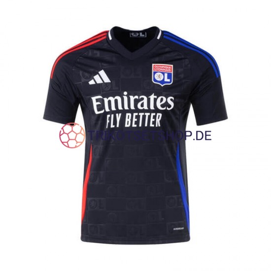 Olympique Lyon 2024-2025 Herren Trikot Auswärts Kurzarm