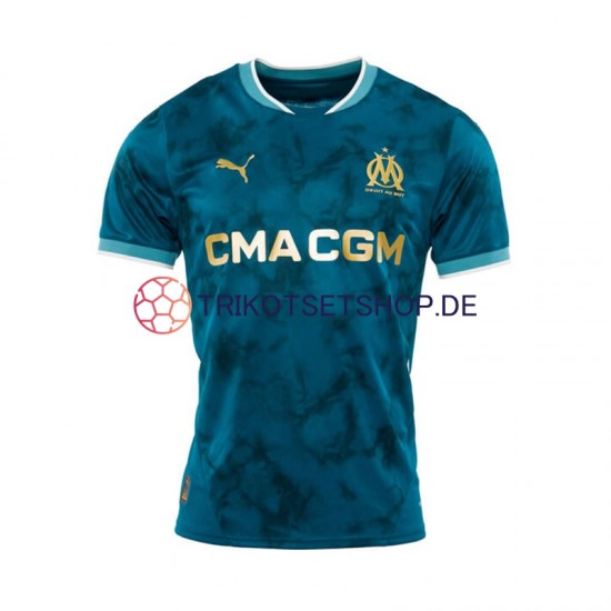 Olympique Marseille 2024-2025 Herren Trikot Auswärts Kurzarm