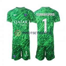 Paris Saint-Germain Torwart Gianluigi Donnarumma 1 2024-2025 Kinder Trikotset Auswärts Kurzarm