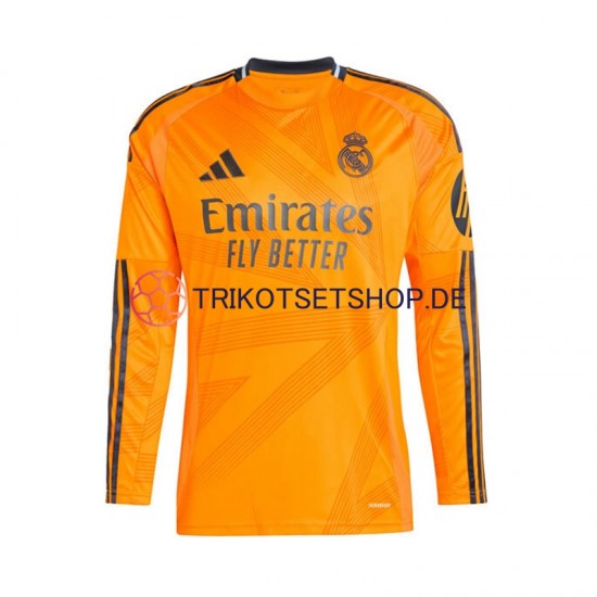 Real Madrid 2024-2025 Herren Trikot Auswärts Langarm