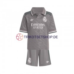 Real Madrid 2024-2025 Kinder Trikotset Ausweich Kurzarm