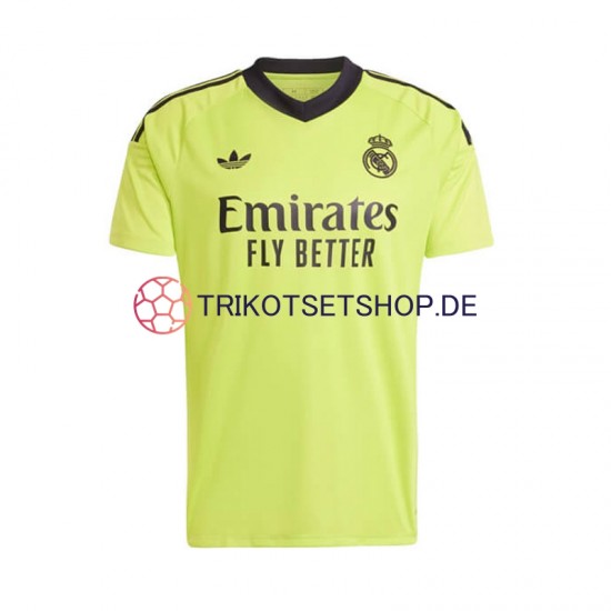 Real Madrid Torwart 2024-2025 Herren Trikot Ausweich Kurzarm