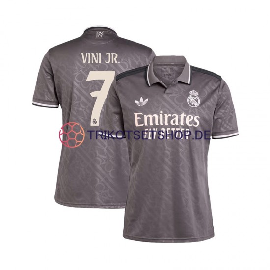 Real Madrid VINI JR 7 2024-2025 Herren Trikot Ausweich Kurzarm