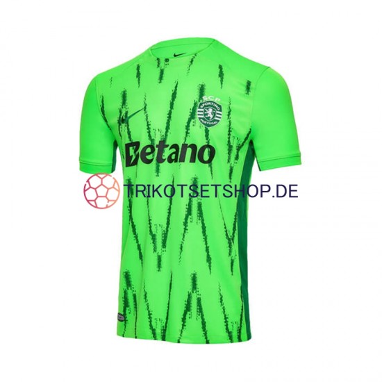 Sporting CP 2024-2025 Herren Trikot Ausweich Kurzarm