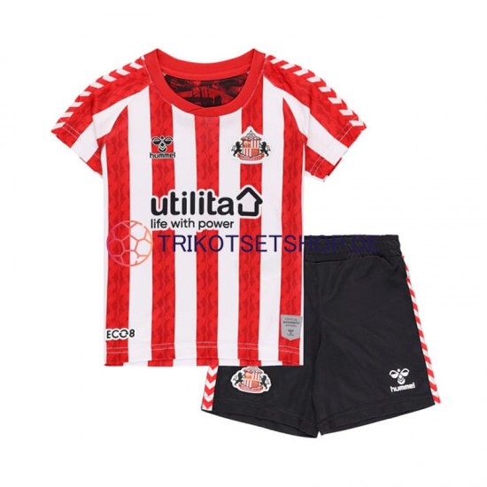 Sunderland 2024-2025 Kinder Trikotset Heim Kurzarm