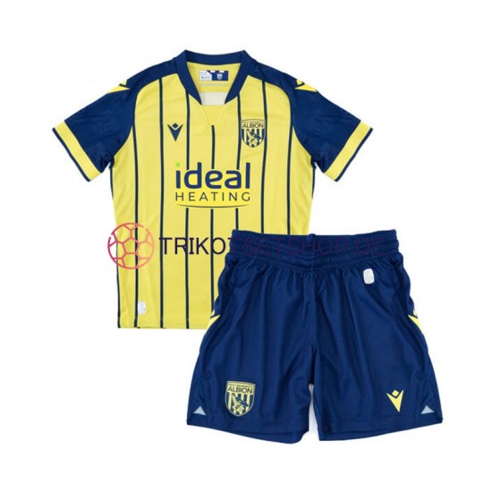 West Bromwich Albion 2024-2025 Kinder Trikotset Auswärts Kurzarm