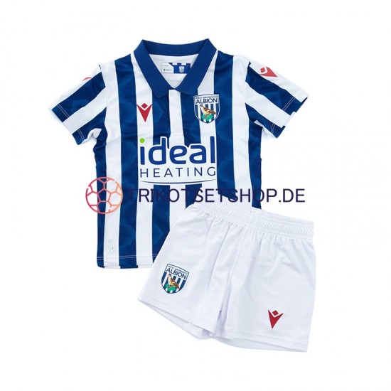 West Bromwich Albion 2024-2025 Kinder Trikotset Heim Kurzarm