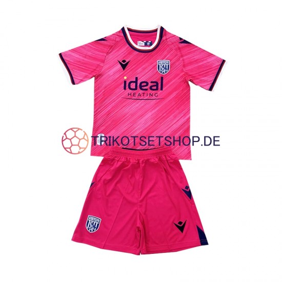 West Bromwich Albion 2024-2025 Kinder Trikotset Ausweich Kurzarm