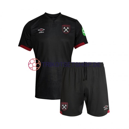 West Ham United 2024-2025 Kinder Trikotset Auswärts Kurzarm