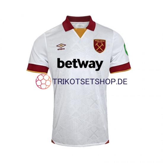 West Ham United 2024-2025 Herren Trikot Ausweich Kurzarm